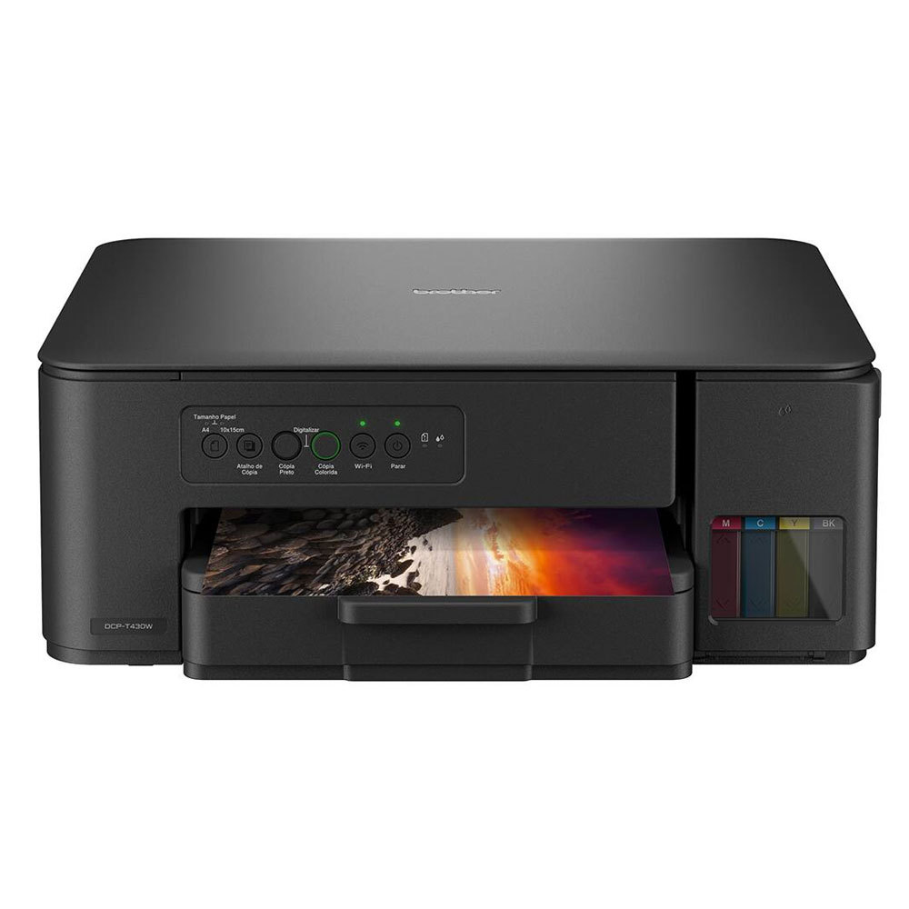 Impressora multifuncional tanque de tinta DCPT430W Brother