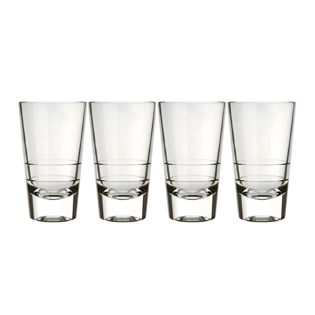 Jogo 4 Copos Dose 100ml Caninha Adega degustação shot barman rabo de galo Bar Restaurante Nadir figueiredo