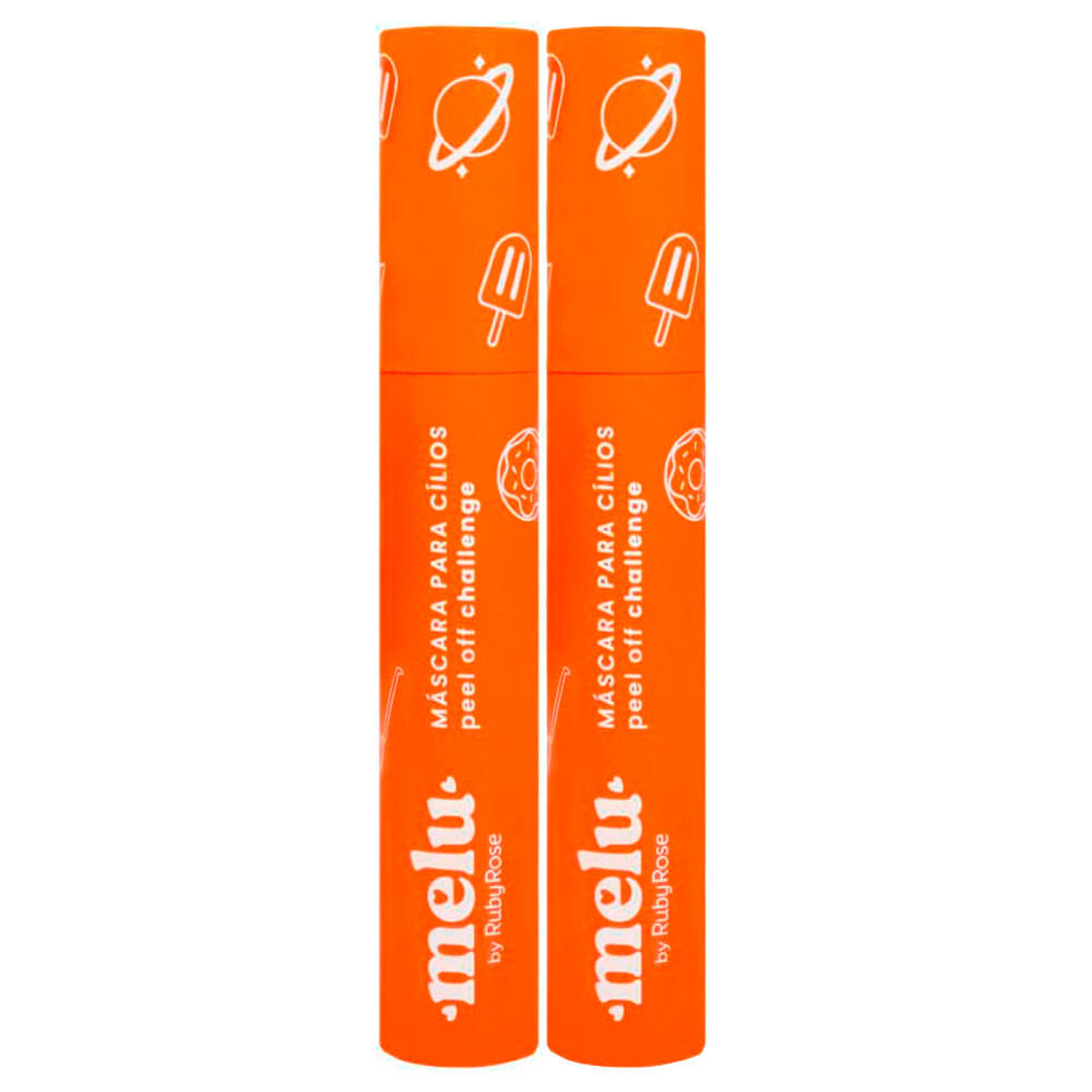 Kit 2 Máscara para Cílios Melu By Ruby Rose Peel Off Challenge F517 em Oferta na Shopee