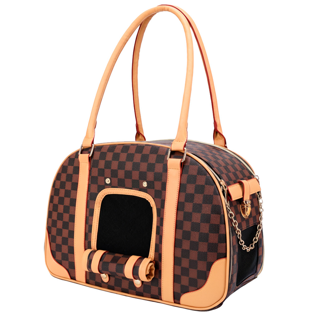 Bolsa de Transporte Pet Porte Pequeno Cães e Gatos Super Luxo Pet Mochila Viagem Passeio em Oferta na Shopee