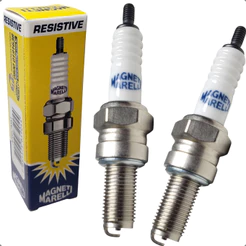 Par Vela Ignição Magneti Marelli Br8cmm Ninja 300 250 R3 Mt-03 321 Comet Gtr Mirage V-Strom 650