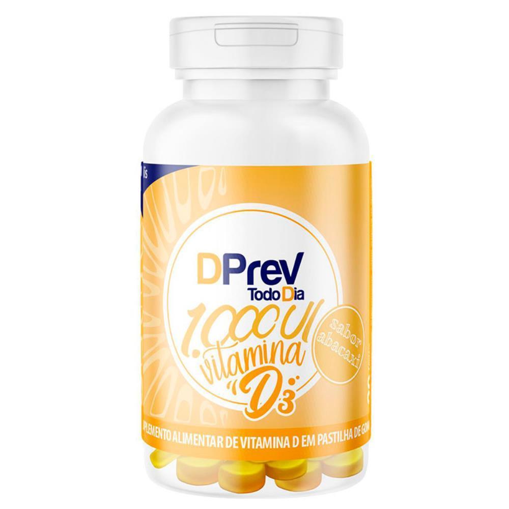 Dprev Todo Dia 1000Ui Com 30 Gomas Sabor Abacaxi em Oferta na Shopee