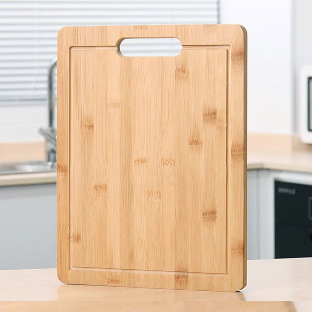 Tábua Grande para Carne Legumes fruta Ecológico Bambu Com Alça Cozinha De 100% bambu em Oferta na Shopee