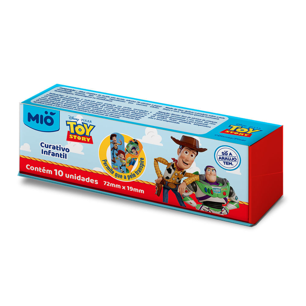 Curativo Mió Disney Pixar Toy Story com 10 Unidades em Oferta na Shopee