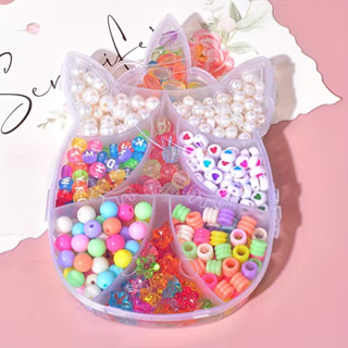 Kit Pulseiras Miçangas Infantil Fio Nylon Unicórnio 400 pçs em Oferta na Shopee