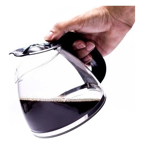 Jarra de Reposição Prara Cafeteira Cadence Urban Pop Caf610/ 710/ 810 - 30 Xíc. Preto Vidro Reforçado