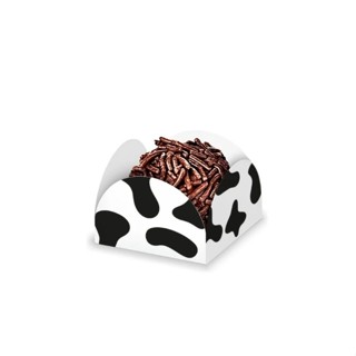 Forminha Vaquinha Festa Fazendinha Porta Forma Quatro Pétalas Decoração Fazendinha Manchas Vaquinha em Oferta na Shopee