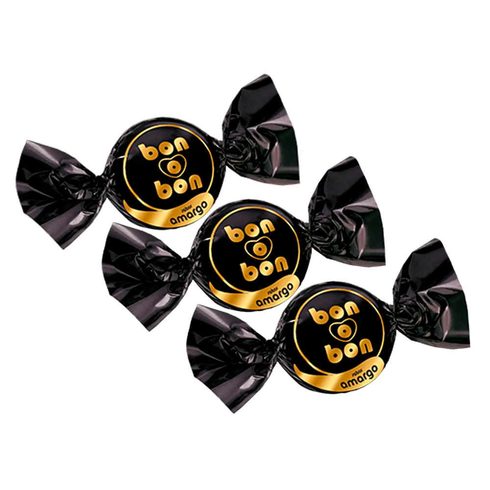 Kit 3 Bombom Bon O Bon Sabor Amargo 15g em Oferta na Shopee