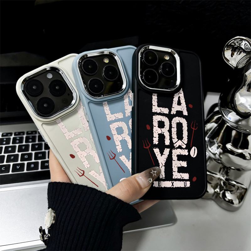 Capinha de anti impacto de Laroyê para iPhone 11 13 12 pro xr xs max 14 15 16 17 pro max 14 plus 17 air capa silicone em Oferta na Shopee