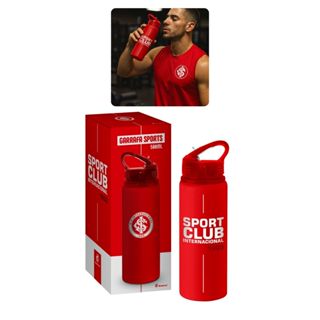 Garrafa Alumínio Sports 500ml Time Internacional Oficial em Oferta na Shopee