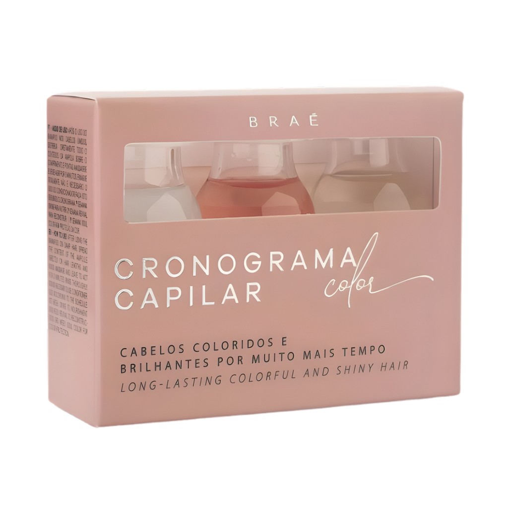 Braé Cronograma Capilar Color – Hidratação, Nutrição e Reconstrução