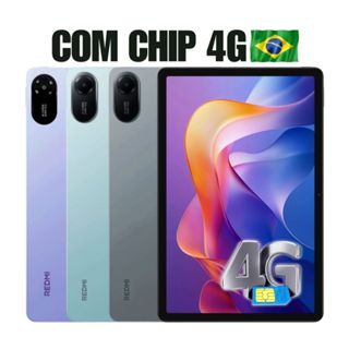 Tablet Xiaomi Redmi Pad 2 4G Wi-Fi Tela 11" 256GB/8GB 128GB/6GB 128/4GB RAM - Original Lacrado em Oferta na Shopee