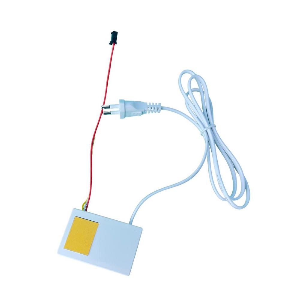Sensor De Espelho Touch 12v 1.2a P/ 2 Fitas Led Com Fonte Branco 12v