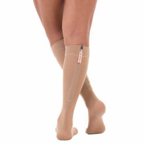 Meia 3/4 Venosan Comfort Zípper 20-30mmhg Média Compressão