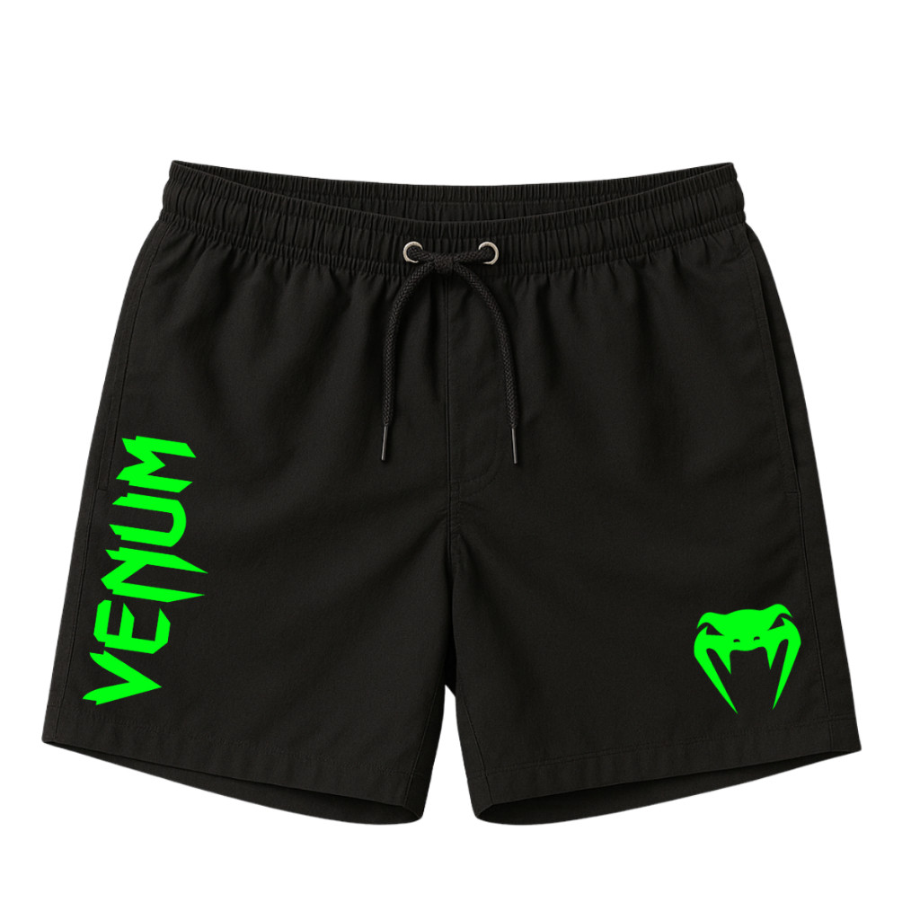 SHORT VENUM UFC LUTA TREINO CORRIDA TACTEL ELASTANO ESPORTIVO ACADEMIA DRY FIT COBRA