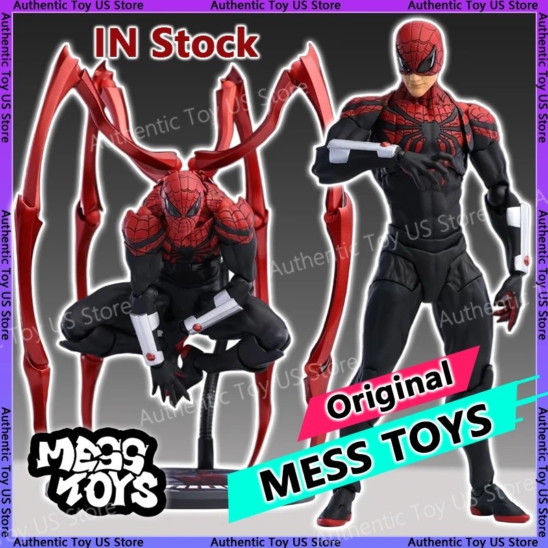 Novos Brinquedos De Bagunça Quente Superior Homem Aranha Médico Polvo Peter Parker Messtoys Spiderman Vizinho Anime Ação