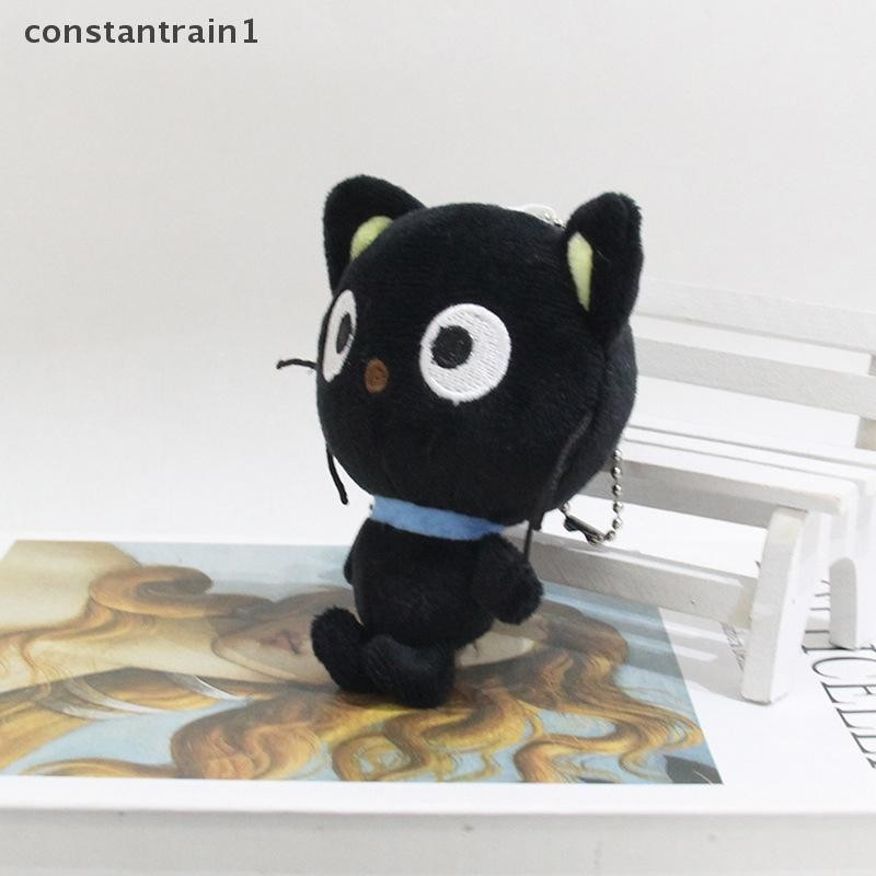 [CST] Chococat Mascote Chaveiro De Pelúcia Desenho Animado Gato Preto Kawaii Bolsa Fofa Chaveiros Charme Porta-Chaves [B em Oferta na Shopee