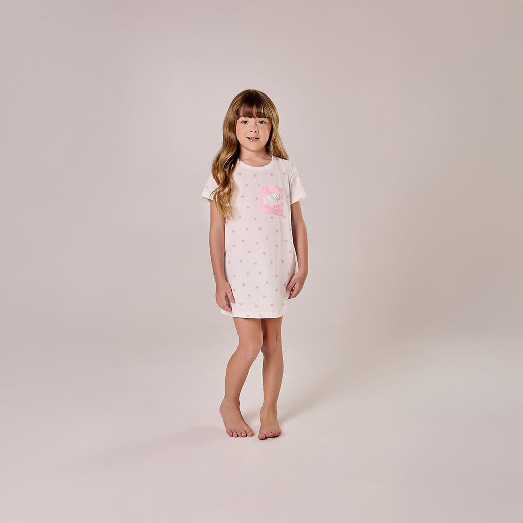 Camisola Infantil Manga Curta