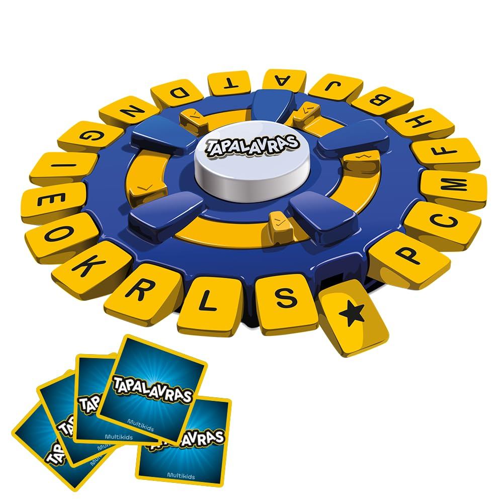 Detalhes do Jogo de Tabuleiro - Tapalavras - Multikids