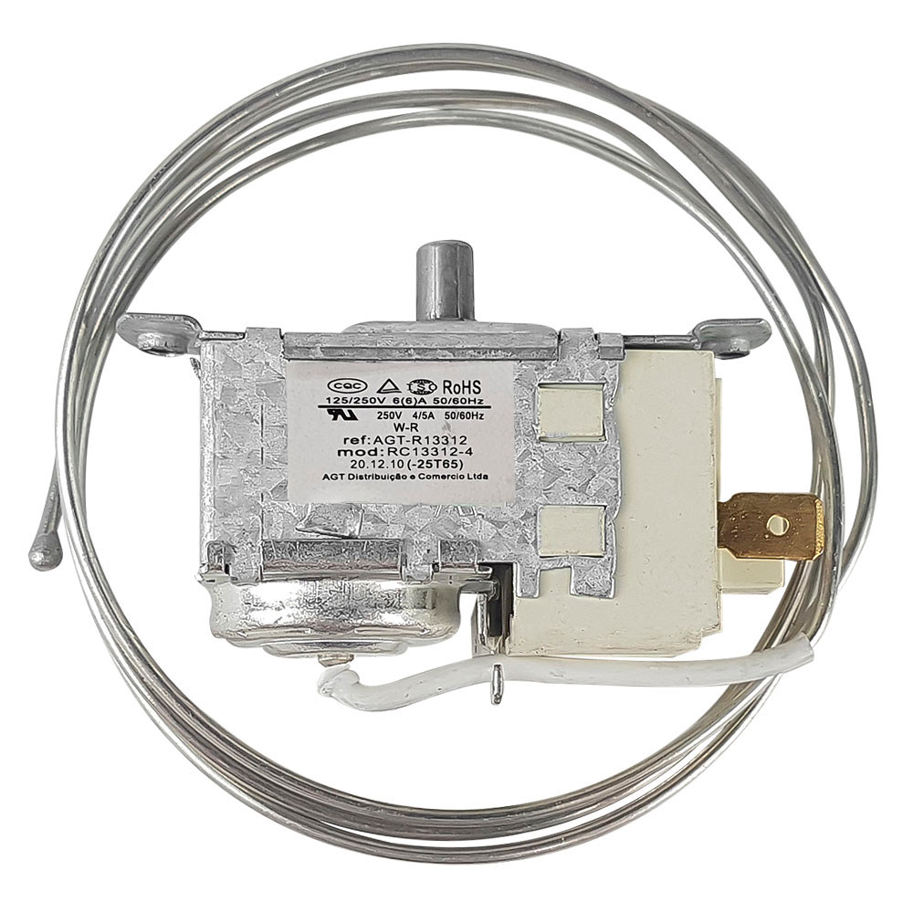 Termostato RC 13312-4 Para Refrigerador Brastemp Frost Free 420 L - 2P (RC13612/RC13412)