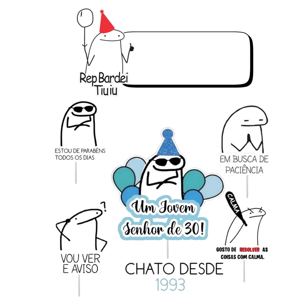 Topper de Bolo Bento - Comprar com Melhor Preço em Padaria