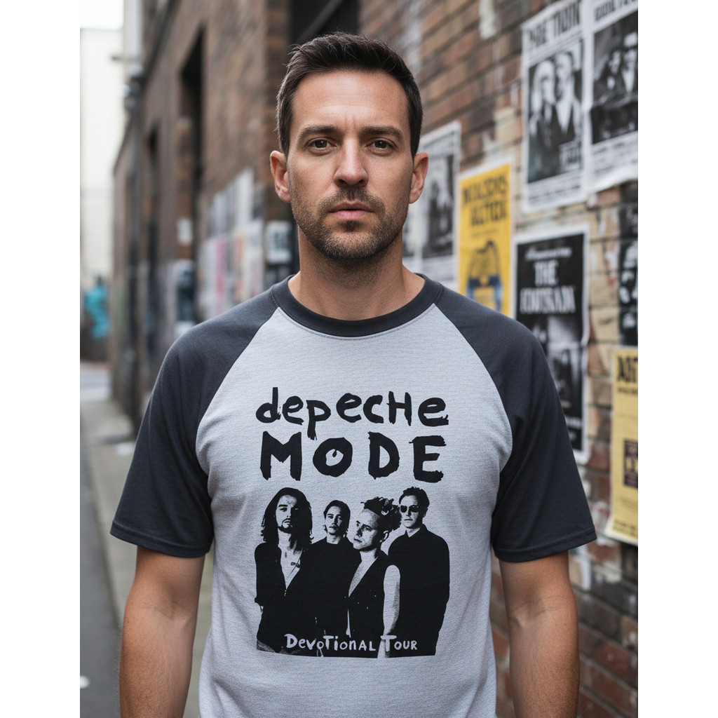 Camiseta Depeche Mode ( Devotional Tour ) Plus Size