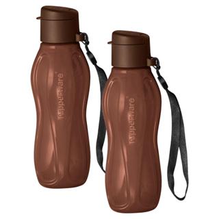 Kit 2 Garrafas de Água Tupperware Eco Tupper Chocolate 310ml em Oferta na Shopee