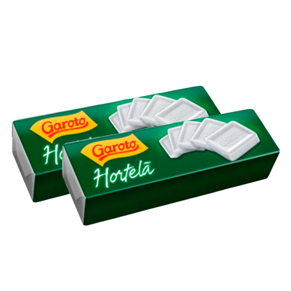 Kit 3 Pastilha Garoto Hortelã com 17g em Oferta na Shopee