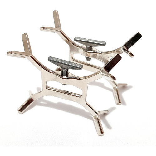 Kit 2 Trava Espetos Churrasco Suporte Para Virar O Espeto