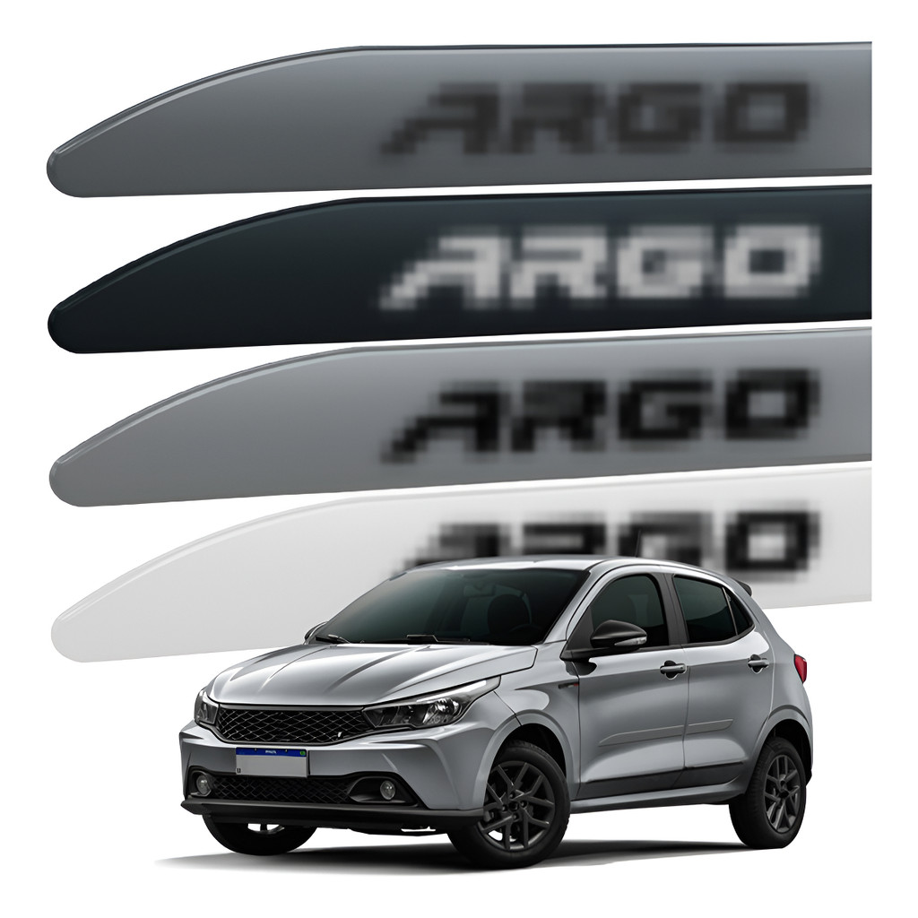 Jogo De Friso Lateral Facão Para Argo 2017 A 2025