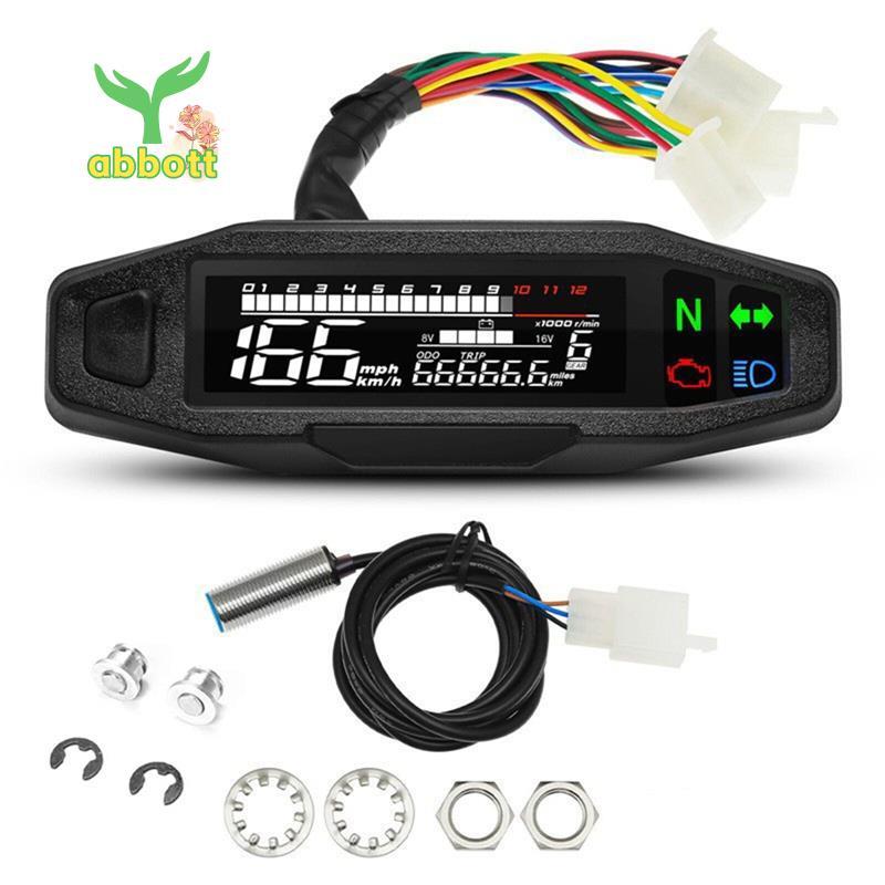 Velocímetro De Motocicleta , Medidor De Óleo , Tacômetro , Medidores Digitais Universais , Conjunto De Instrumentos , In