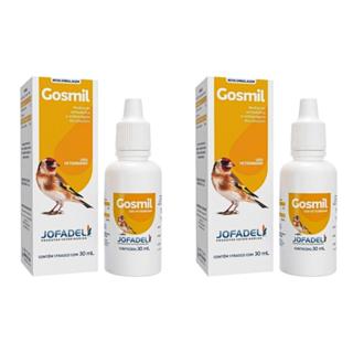 Kit 2 Gosmil 30ml Atua na Rouquidão E Gosma Na Garganta De Aves em Oferta na Shopee