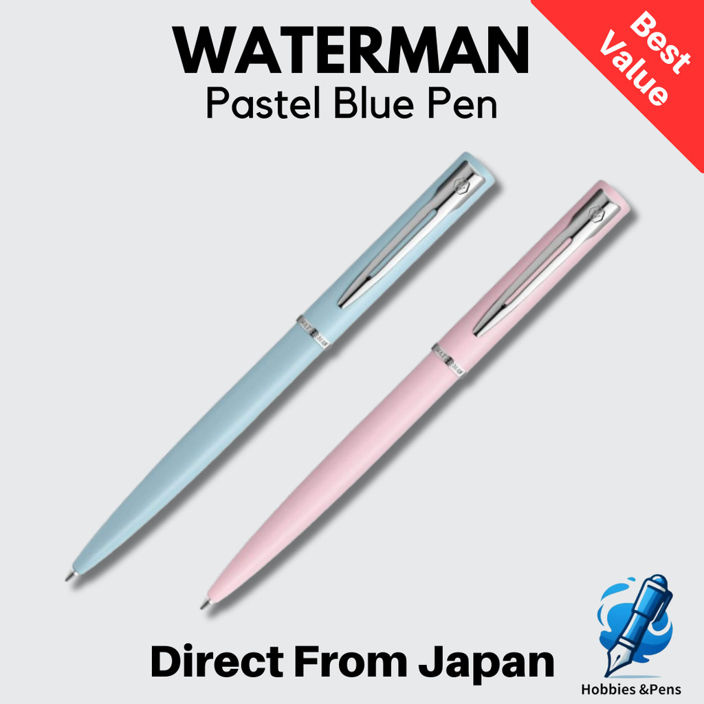 WATERMAN Official Ballpoint Pen Oil-based Allure Pastel Blue CT 2122704 Imported Authentic Product