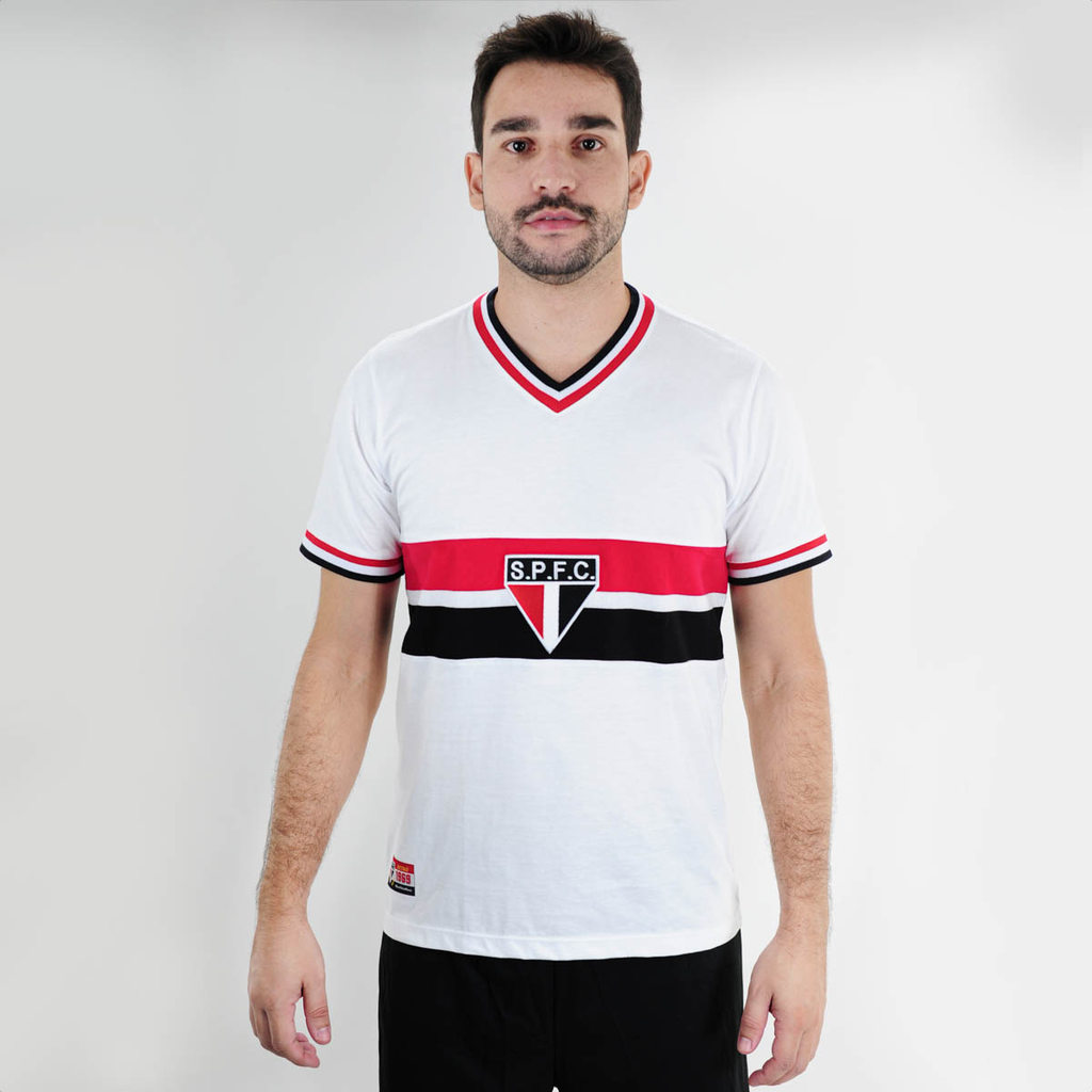 Camiseta de Time RetrôMania São Paulo 1969 Branco - Masculino em Oferta na Shopee