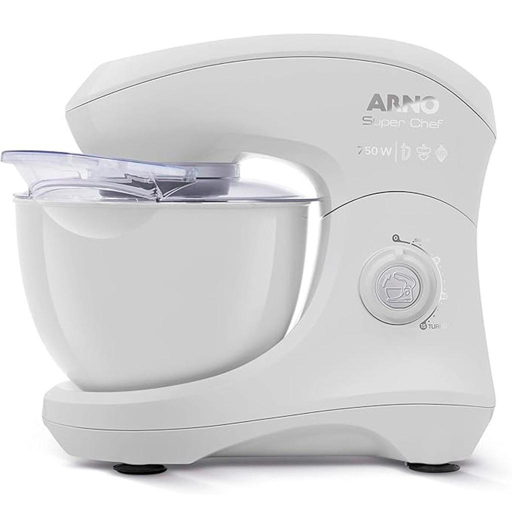 Batedeira Planetária Superchef 750W 5L 15 Velocidades - Arno em Oferta na Shopee