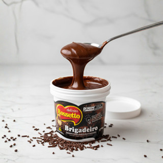 Brigadeiro Recheio Rossetto 950g Doce Gourmet Pronto no Pote Sabor Tradicional de Chocolate em Oferta na Shopee