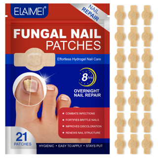 Patches De Fungos Para Unhas, 21 Pçs Pé Reparação De Unhas Remendo Cinza Correção Fúngica Adesivo em Oferta na Shopee