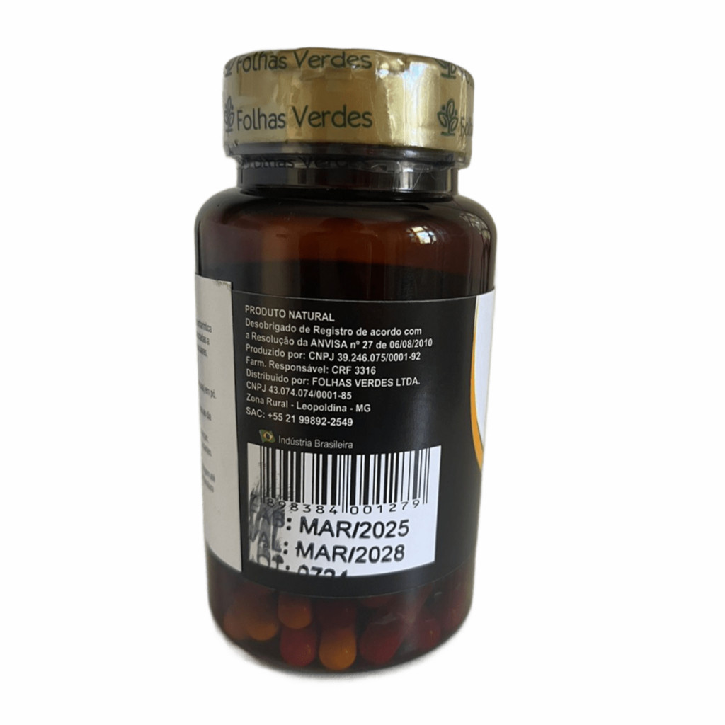 Cápsulas de Erva Baleira – 60 cápsulas 500mg