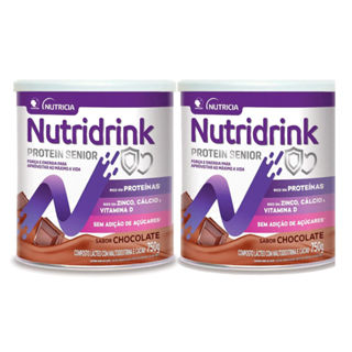 Kit 2 Nutridrink Protein Senior Sabor Chocolate 750g em Oferta na Shopee