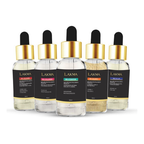 Lakma Kit Infusão Biomimétrica Concentrado Microagulhamento