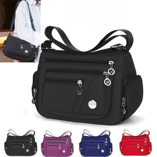 Crazy Bag 6 Cores Saco De Nylon À Prova D'água D'água De Um Ombro Corpo Cruz em Oferta na Shopee
