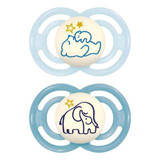 MAM Perfect Night 6 Meses Embalagem Dupla Azul - Mam Baby em Oferta na Shopee