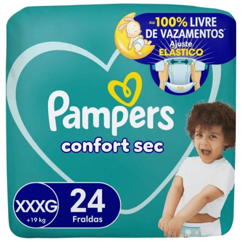 Pampers Confort Sec 24 Unidades: Onde Comprar | BuscaProdutos