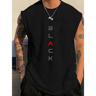 Regata Machão Oversized BLACK 100% Algodão Malha 30.1 Academia Verão em Oferta na Shopee