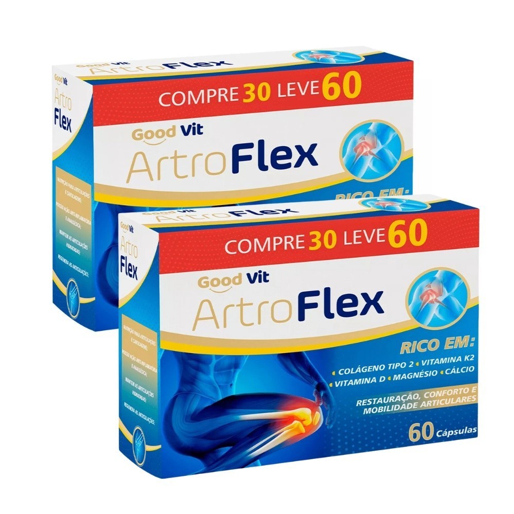 Suplemento ArtroFlex Colageno Magnesio Calcio Good Vit