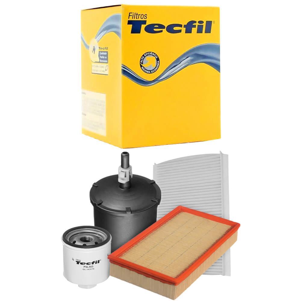 Kit Troca De Filtros Gol G3 1.0 16v Gasolina Tecfil