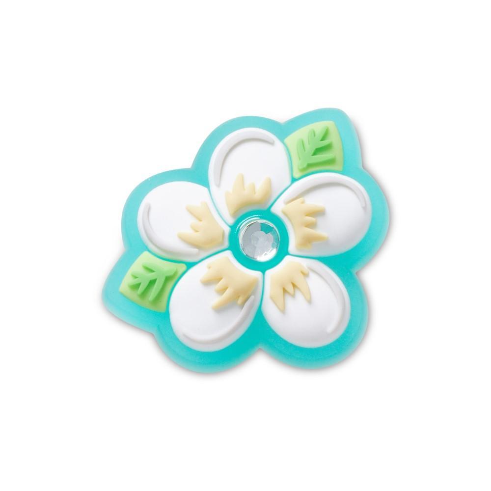 Jibbitz™ Flor Plumeria com Gema Único