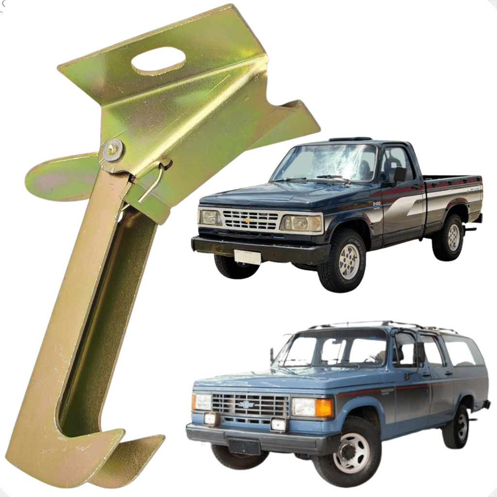 Trinco Trava Superior Do Capô Chevrolet C20 D20 A20 D40 Veraneio