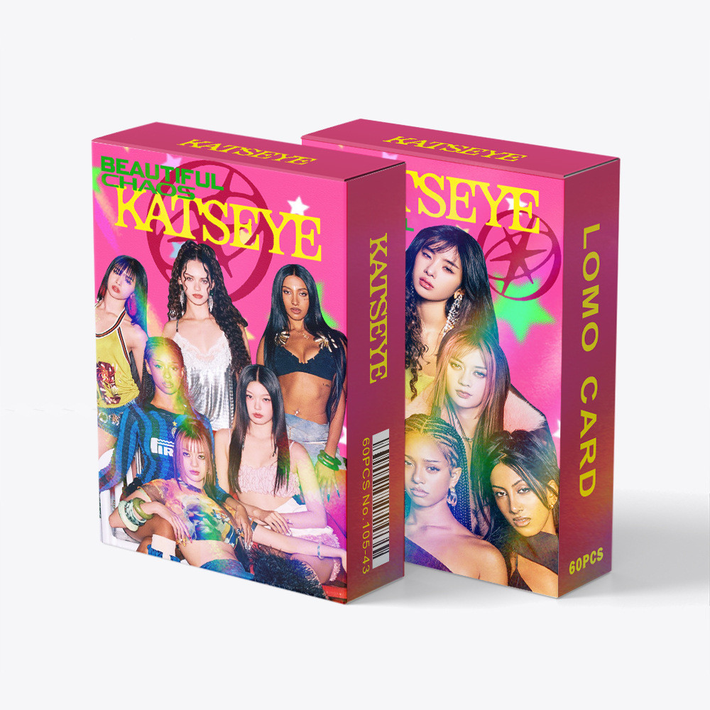 30-124pcs KATSEYE BEAUTIFUL CHAOS Álbum Lomo Cards Gabriela SIS Soft É Forte Gnarly Photocards MANON SOPHIA Danieela LAR em Oferta na Shopee