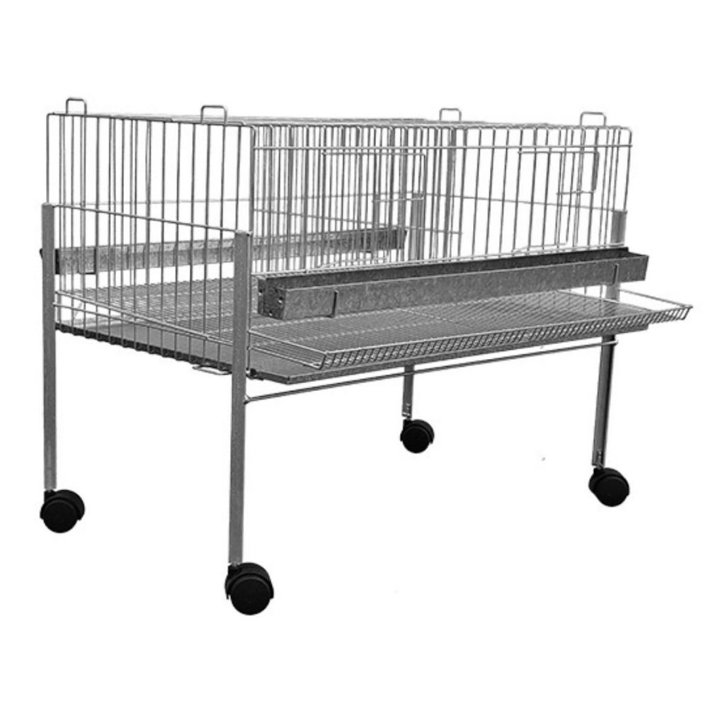 Gaiola Codorneira Gigante Codorna Com Pé Rodinha Empilhável 2 Divisórias Cabe 20 Codornas 058APE em Oferta na Shopee